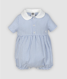 Gingham Infant Onesie