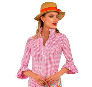 Priss Gingham Ladies Shirt