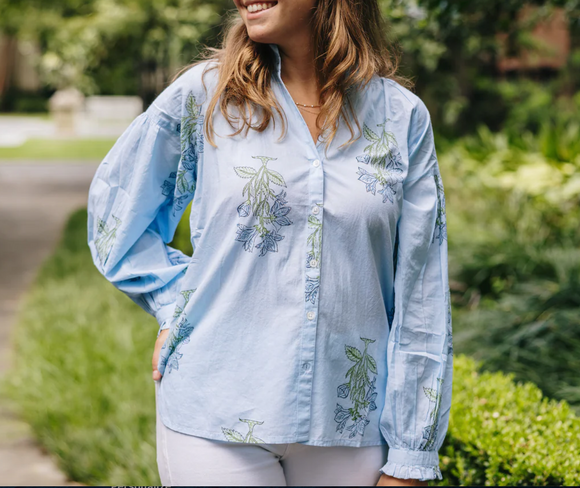 Flirty Floral Ladies Shirt