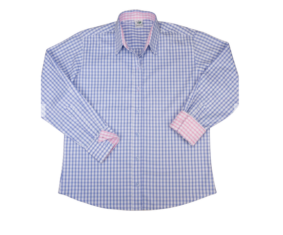 Gingham Check Ladies Shirt