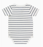 Striped Henley Infant Onesie