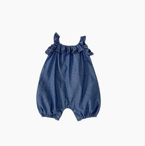 Sweet Denim Infant Bubble