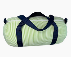 Seersucker Duffle Bag