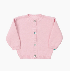 Cotton Knit Infant Cardigan