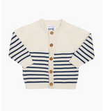 Classic Striped Infant Cardigan