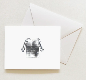 Striped Tee Notecards