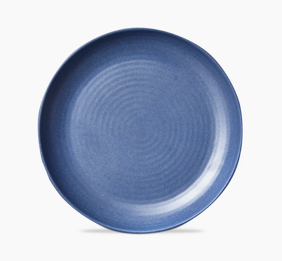 Newport Blue Melamine Salad Plates-Set of 4