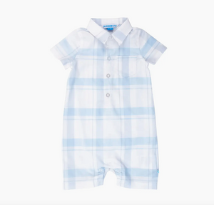 Springtime Plaid Infant Romper