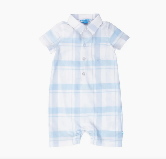 Springtime Plaid Infant Romper