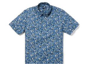 Retro Mini Print Men's Shirt