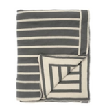 Beach Stripes Knit Throw