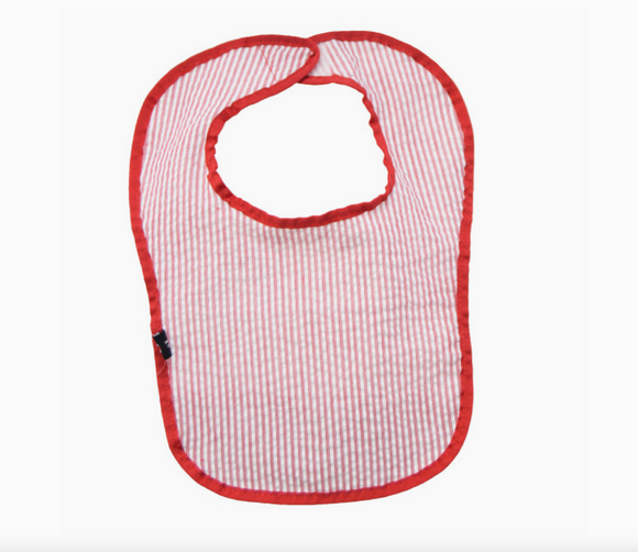 Seersucker Bib