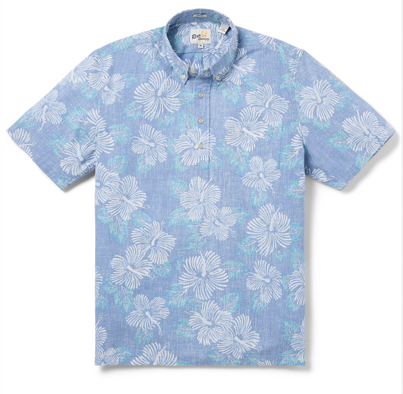 Hibiscus Blooms Men's Shirt