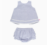 Seersucker Infant Set