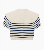 Classic Striped Infant Cardigan