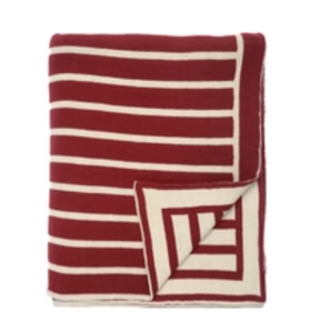 Beach Stripes Knit Throw