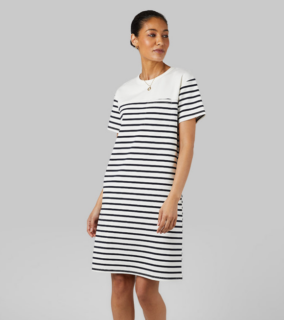 Hey Sailor Striped Knit Dress