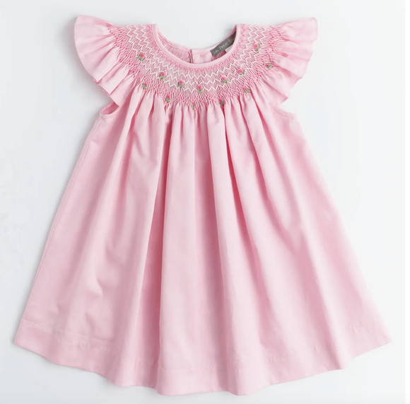Petals Smocked Infant Dress