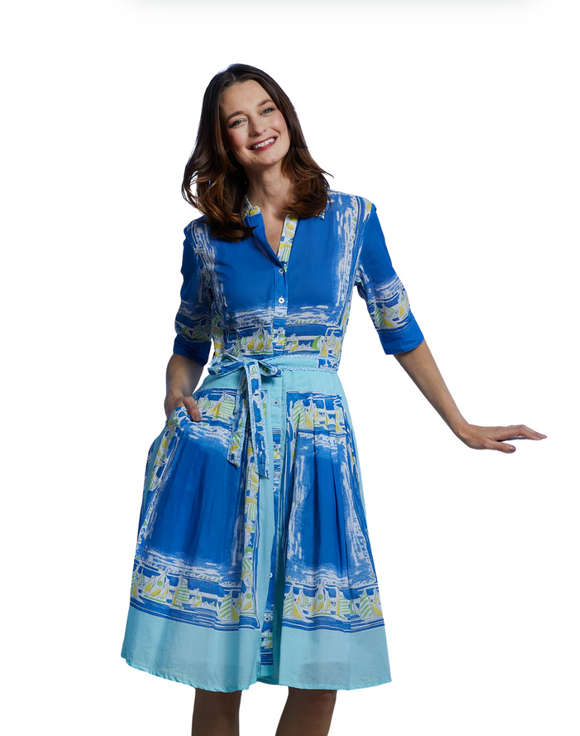 Mrs. Maisel Sailboat Dress