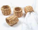 Hyacinth Napkin Rings ( Set of 4)