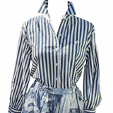 Cabana Striped Ladies Shirt