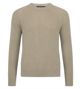 Shaker Knit Cotton Men's Sweater