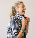 Oasis Gingham Ladies Dress