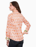 Wicker Print Ladies Rome Shirt