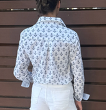 Anchor Print Ladies Shirt