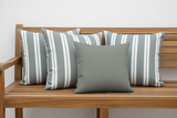 Seamist Striped indoor/Outdoor Pillow