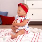 Stars and Stripes Infant Bloomer Set