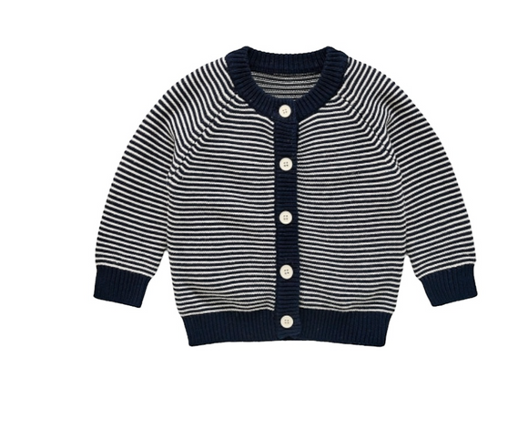 Striped Infant Cardigan