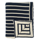 Beach Stripes Knit Throw