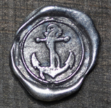 Anchor Stamp Old Fashioned Glass